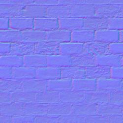 Seamless Textures of Wall Bricks + Normal & Bump Mapping